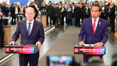 Presiden Jokowi Apresiasi Penyelenggaraan Hannover Messe 2023