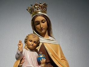 Our Lady of Monte Virgine near Naples Italy 1119