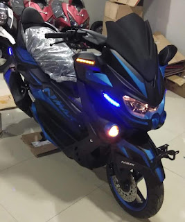 Nmax predator biru