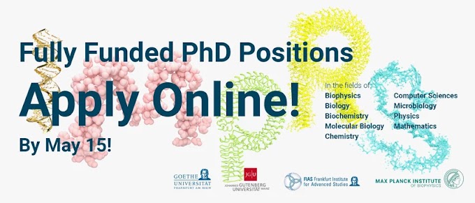 IMPRS-CBP Germany Call for Applications for fully funded PhD positions