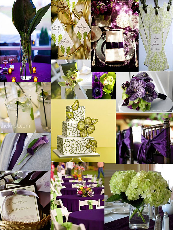 Lime Green Purple