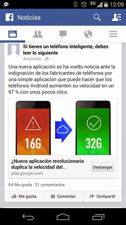 ALERTA POR TEMIBLE VIRUS PARA ANDROID.