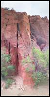 Cool Cliffs at Red Hollow Canyon Orderville Utah