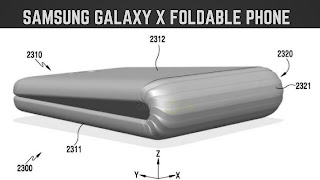  Samsung galaxy X  هاتف مرن وقابل للطئ أبداع