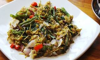 Sayur Pakis Tumis Tauco Khas Kalimantan Selatan