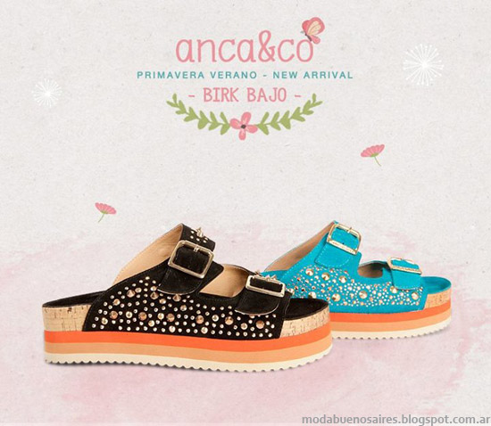 ANCA  CO SANDALIAS 2014: UN VERANO LLENO DE MODA Y COLOR!