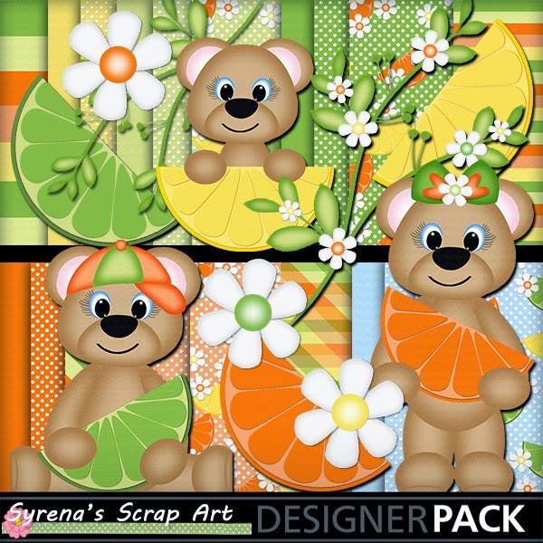  Digital Scrapbook kit Summer 