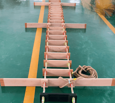 perawatan pilot ladder atau tangga pandu di kapal