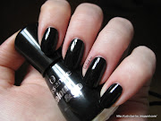 I love a good black nail polish and Essence Black is back is perfect!