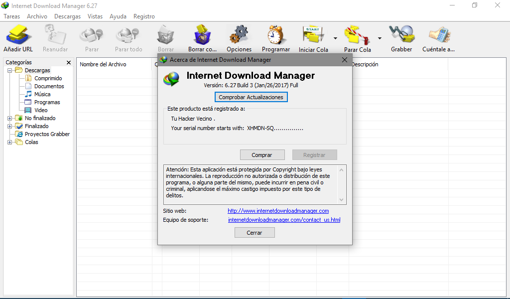 Internet Download Manager 6.27 Build 3
