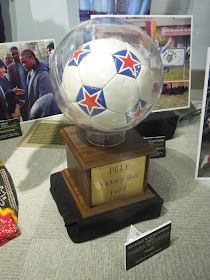 Kicking and Screaming Soccer trophy prop