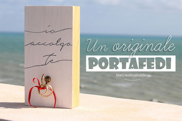 diy tutorial originale portafedi shabby legno frase io accolgo te me creative inside