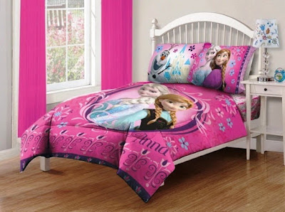 Kamar Tidur Anak Perempuan Nuansa Frozen