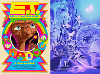 E.T. the Extra-Terrestrial 40th Anniversary Screen Prints by La Boca, Anne Benjamin & Mondo