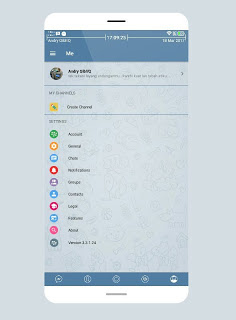 BBM Mod Telegram v3.3.1.24 Apk for Android Terbaru 
