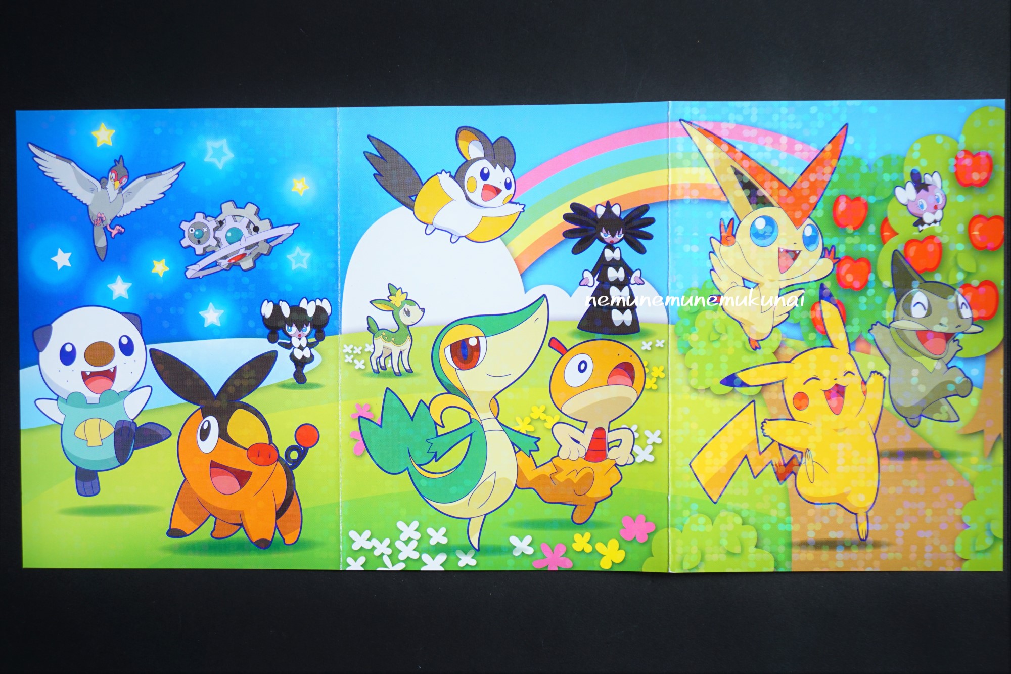 ねむねむねむくない ビクティニの登場するポケモンポストカードを集めたよ 11年度版