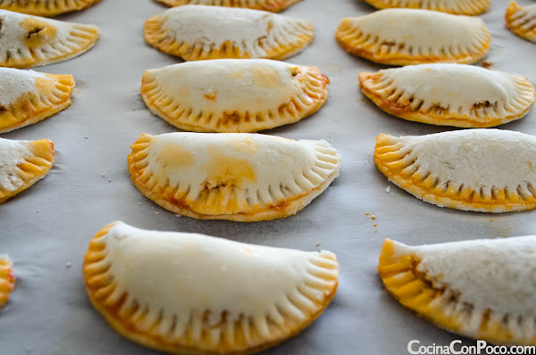 Empanadillas de atun y pisto al horno - Receta paso a paso - Sin Gluten