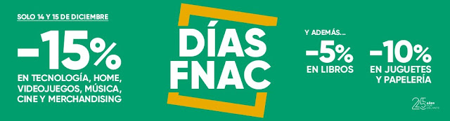 Top 10 ofertas promoción Días Fnac