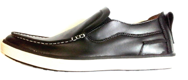 Sepatu Kulit Casual Slip On - Kevclak