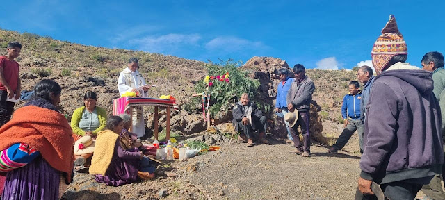 Letzte Besuche in unseren Gemeinden in dieser Weihnachtszeit.  Macha Potosi – Bolivien