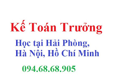 khóa học kế toán trưởng cấp chứng chỉ kế toán trưởng