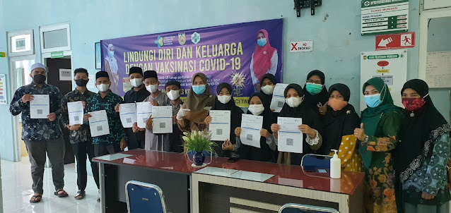 Semua Anggota Kafilah Aceh Jalani Vaksin Jelang STQHN