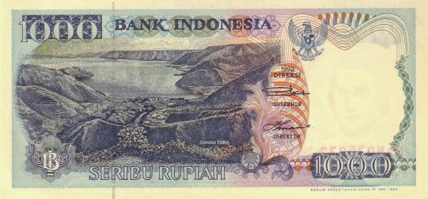 Rp1.000 tahun 1992