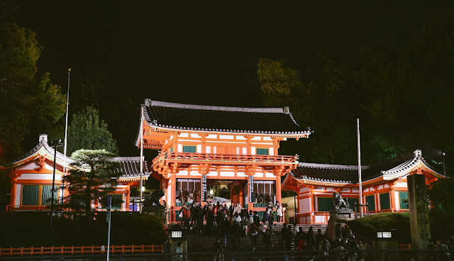 京都 櫻花 夜櫻 圓山公園 八坂神社 枝垂櫻