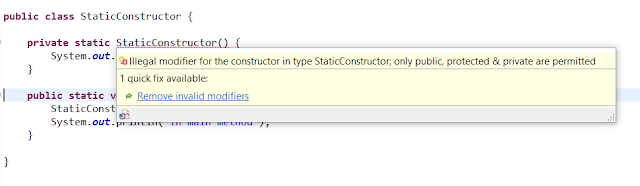 Can we declare constructor as static in Java?