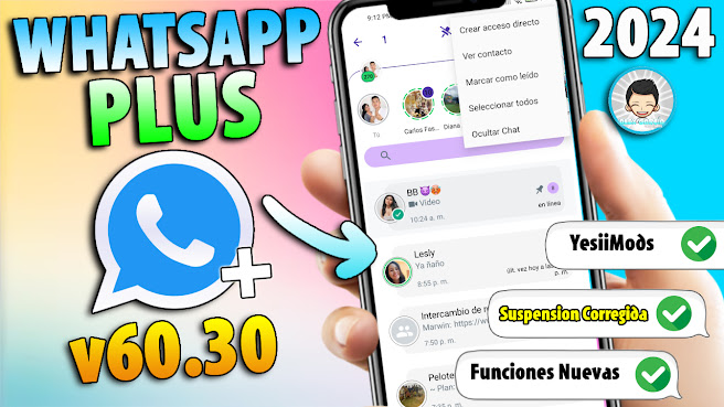 Cómo Descargar WhatsApp Plus YesiiMods v60.30 APK - GrTutorial