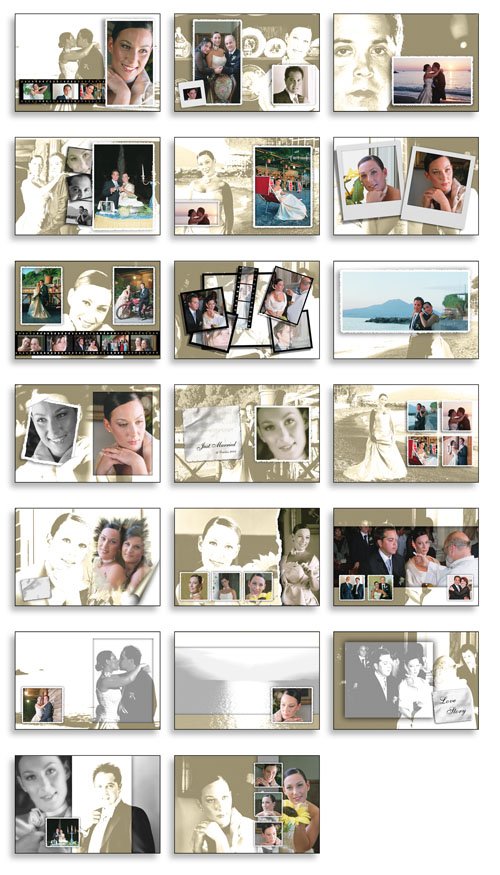 Creative Album PSD Wedding Collection VOL 1 