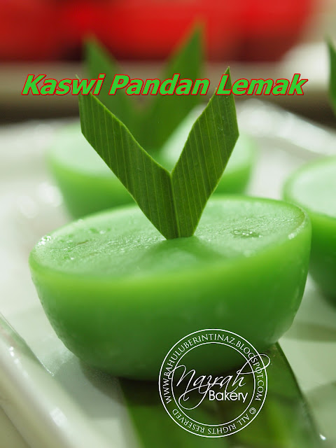 Kuih Kaswi Tanpa Air Kapur - Contoh Gil