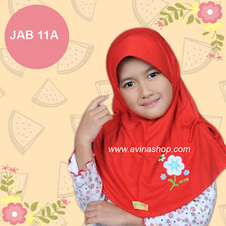 jilbab anak delima collection