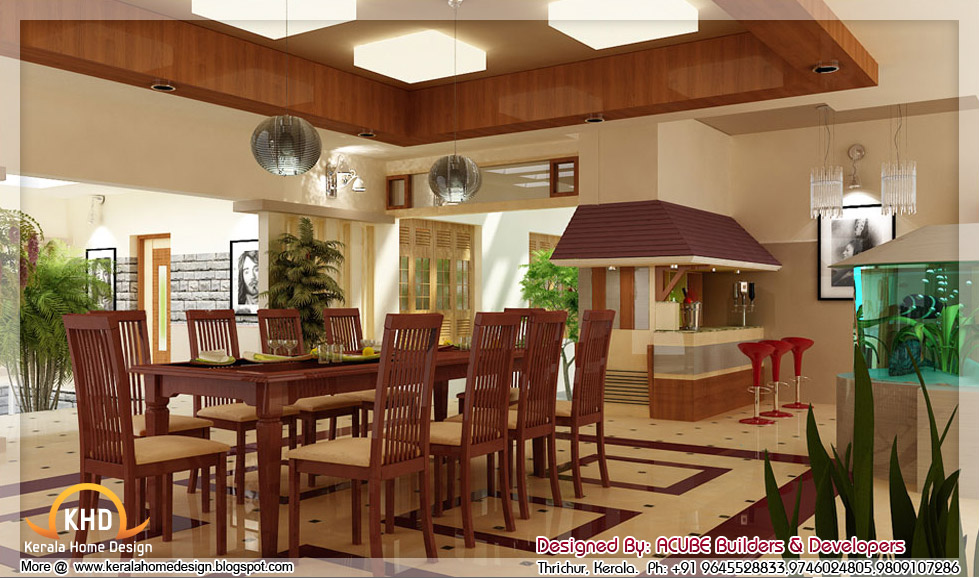 3D home interior designs in Kerala