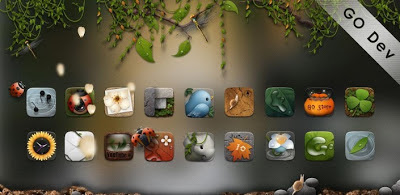 Tema Go Launcher Terbaru Dryad Download