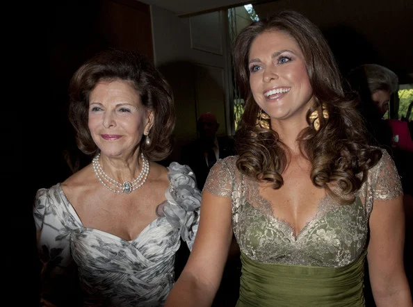 Princess Sora Bint Saud Bin Saad Al Saud, Queen Silvia of Sweden, Princess Madeleine of Sweden and HRH Prince Abdulaziz bin Talal bin Abdulaziz