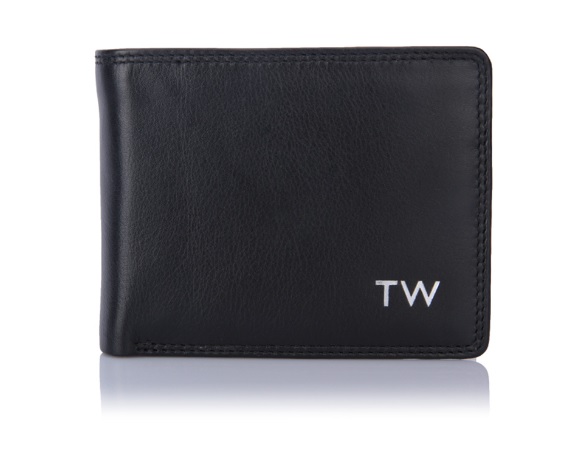 black wallet