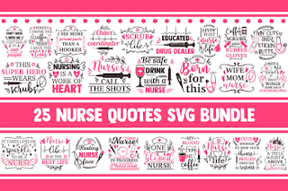 Nurse SVG Bundle, stethoscope svg, doctor svg, heartbeat svg, nurse life svg, rn svg, registered nurse svg, scrub life svg, nursing svg