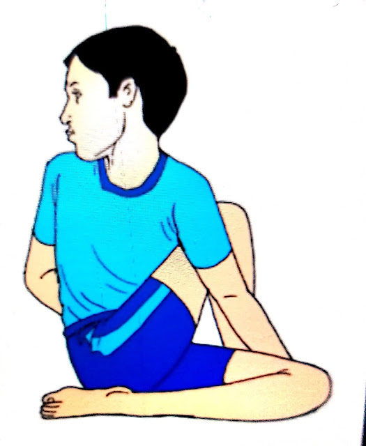 Ardha Matsyendrasana Yoga