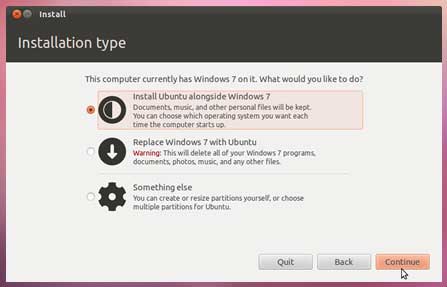 Cara install OS Linux Ubuntu di komputer 