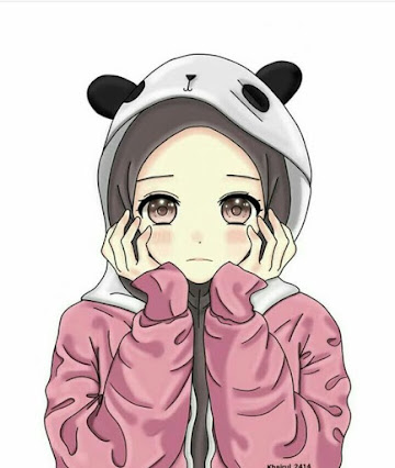 gambar kartun muslimah lucu