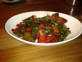 Foodaholix Gangtok Taste of Tibet Pork Fry