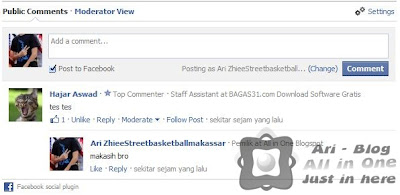 cara membuat kotak komentar Facebook di bawah setiap artikel