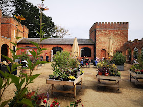 Felbrigg Hall restaurant courtyard