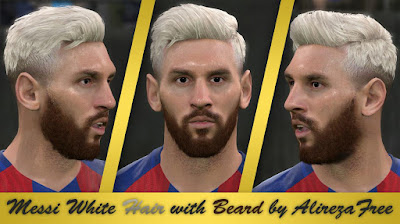 PES 2016 New Messi Hair Style By Alireza Free