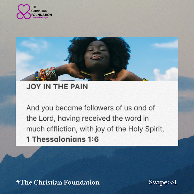 JOY IN THE PAIN | TCF DEVOTIONAL