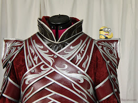 Lord Elrond armor costume handmade by Ruby Bayan.