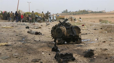 أنفجار سيارة شمال سوريا
