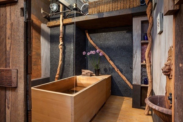 kamar mandi tradisional jepang