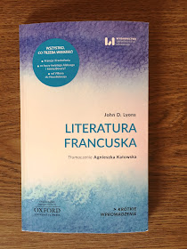 Recenzje #103 - "Literatura francuska" - okładka książki pt."Literatura francuska" - Francuski przy kawie